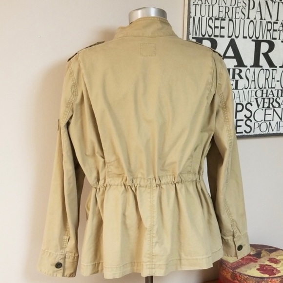 🆕OLD NAVY Front Zip Military Utility Field Jacket - Picture 3 of 8